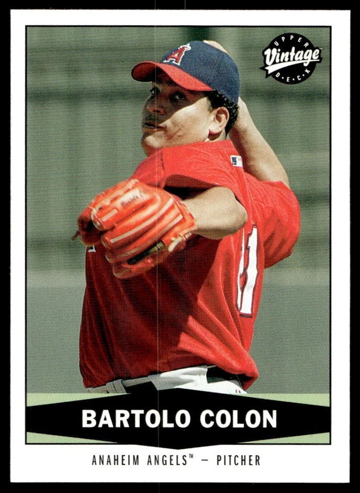 2004 Upper Deck Vintage Bartolo Colon Anaheim Angels #463 - Image 1 of 2