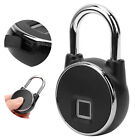 Fingerprint Gym Lock Anti-Theft Padlock Ip65 Portable For Backpack For Suitcase