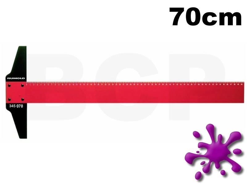 Rumold 345070 Zeichenschiene 70cm mit Teilung