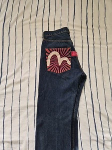Evisu Vintage Jeans No 1472 Paris Faubourg Saint-Honore - Picture 1 of 7
