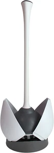 Toilet Plunger with Hideaway Caddy – Toilet Plunger for Bathroom, Bathroom Organ - Picture 1 of 12