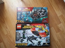 Lot#701 2 SETS LEGO Marvel 76100 76084 The Ultimate Battle for Asgard retired 