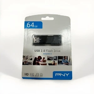 PNY Attache 3 64GB USB Flash Drive - Picture 1 of 1