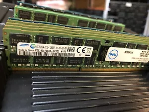 Dell Samsung 16GB 2Rx4 PC3L-12800R SNP20D6FC/16G 1600MHz ECC Registered DDR3 - Picture 1 of 3