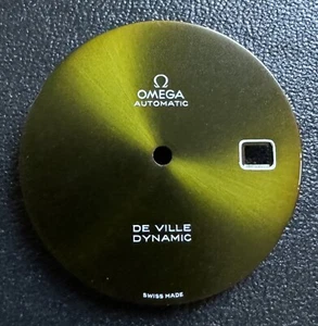 Genuine Omega Automatic De Ville Dynamic Greenish Cal 560 Dial Cal 30 .4 mm -12- - Picture 1 of 4