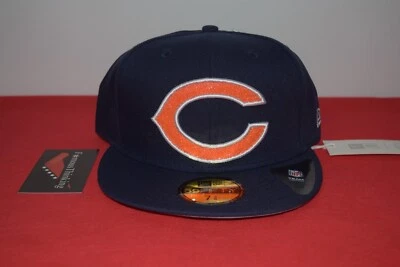 Swarovski X New Era NFL Chicago Bears Fitted Hat 59Fifty Crystals ULTRA RARE - Image 1 of 4