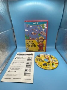 Super Mario Maker Nintendo Wii U  Amiibo Platformer Video Game Disc For - Picture 1 of 7