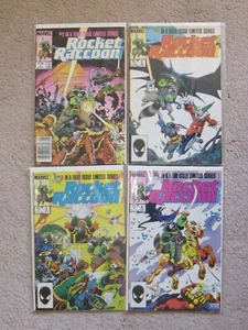 Marvel 1985 Rocket Racoon #1-#4 1. Solo Serie komplett - Bild 1 von 5