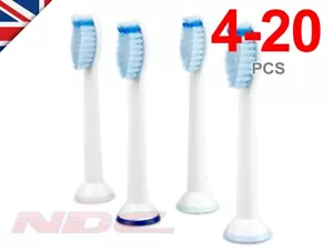 SENSITIVE ToothBrush Heads Compatible with Philips Sonicare ProResults HX6054 - Picture 1 of 6