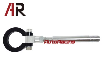 Barra de gancho de remolque delantera de forja de aluminio JPM para Chevy Corvette C7 2014-2017 "negro" Foto 1 de 2