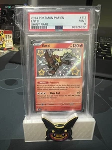 PSA 9 Entei 112/091 Sv: Paldean Fates Holo - Bild 1 von 2