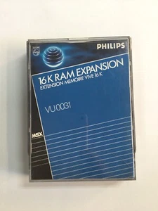 PHILIPS MSX RAM EXPANSION 16 K CONDIZIONI FOTO - Imagen 1 de 7