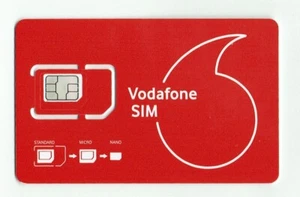 EU+ Travel Prepaid Sim Karte Vodafone NL for EWR CH NO IS, mit 5 € Startguthaben - Afbeelding 1 van 1