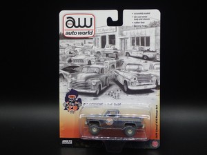 2021 AUTO WORLD 1978 CHEVY K10 GULF DIRTY PICKUP 4X4 CTC EXCLUSIVE 1 OF 2496 