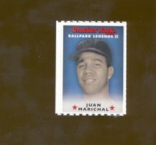2005 Cracker Jack JUAN MARICHAL San Francisco Giants Ballpark Legends Mini Card