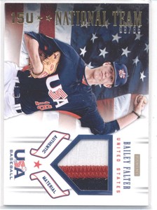 2012 Panini USA Baseball 15U National Team Patches #9 Bailey Falter NM-MT (Memor