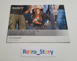 Guide Accessoires - Handycam - SONY - 2005 - Picture 1 of 5