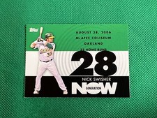 2007 Topps Generation Now #GN387 Nick Swisher Oakland Athletics