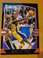 2003-04 Bowman Signature 2006-07 Bowman Kobe Bryant Cards 38 & 24 2 card lot