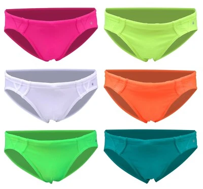 ACCLAIM Dubbo Fluo Plain Classic Fit Tie Cord Brief Swimming Trunks Mens 2025 - Image 1 of 4