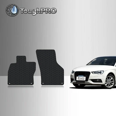 Alfombrillas delanteras ToughPRO negras para Audi S3 All Weather Custom Fit 2015-2020 Foto 1 de 4