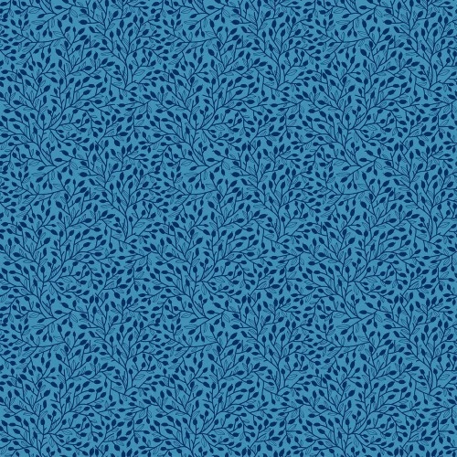 Telas Whimsy By In The Beginning - Blue Vines #23WMS3 Foto 1 de 1