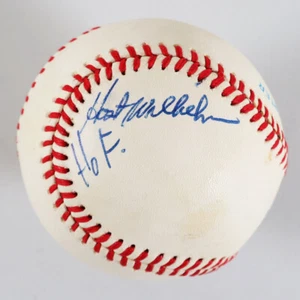 Hoyt Wilhelm Signed Baseball Giants “HOF” - COA JSA - Picture 1 of 7