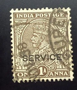 INDIA 1931 KING GEORGE V STAMP ONE ANNA (1A) overprinted Lot 132 - Picture 1 of 2
