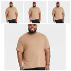 4Xlt Tall - 4 Pack Mens Every Wear Short Sleeve T-Shirt - Goodfellow Co - Brown