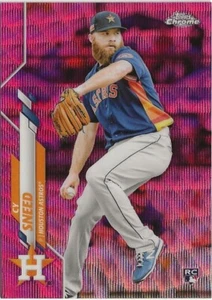 Topps Chrome Update Cy Sneed Pink Wave Refractor SP Houston Astros (B3) 2020 - Imagen 1 de 1
