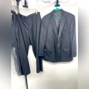 Petrocelli black suit size 44R pants 42 x 29 - Picture 1 of 13