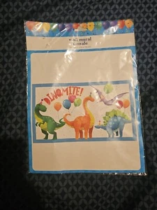 Dinomite Wall Mural Dinosaur Party Wall Decoration Birthday Party - Picture 1 of 2