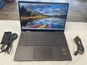 HP ENVY x360 15-fh0013dx 15.6" Ryzen 5 7530U 8GB DDR4 256GB SSD - PPSKN (348257) - Picture 1 of 11