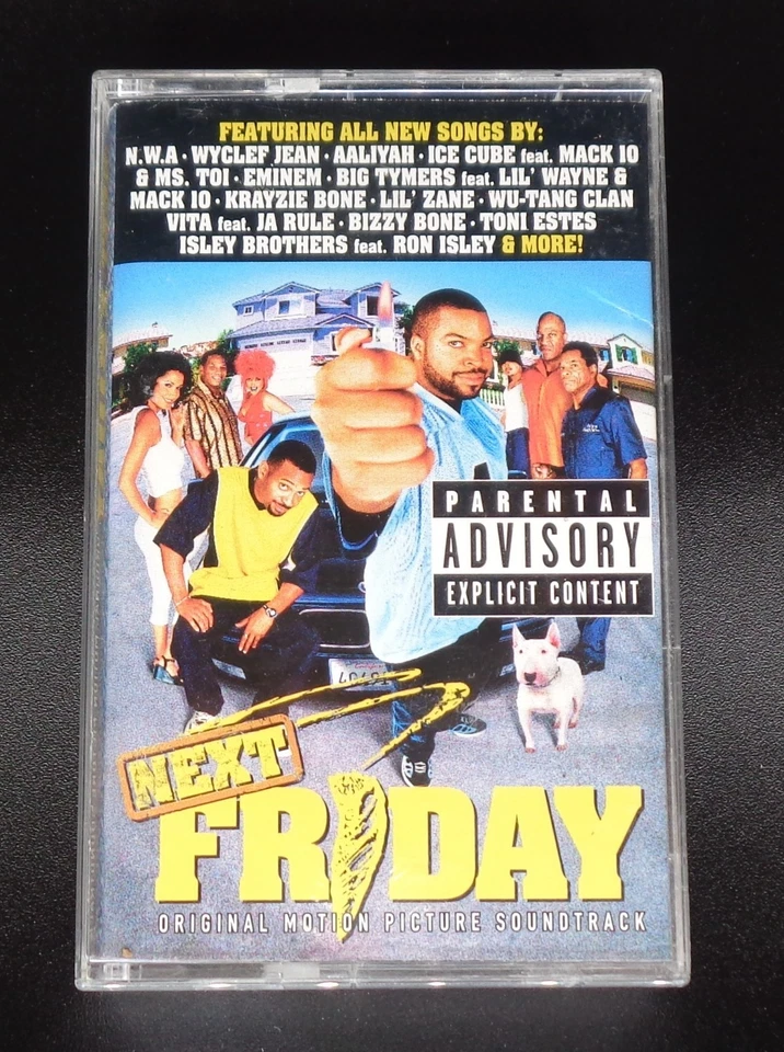 Next Friday - OG Motion Picture Soundtrack Cassette RARE! C022 - Image 1 of 1
