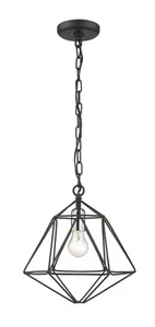 Z-Lite 918MP-MB-CH Geo - 1 Light Mini Pendant in Billiard Style - 11.75 Inches - Picture 1 of 3