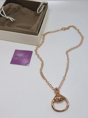 Bronzo Italia  Bronze Pendant Necklace QVC New - Image 1 of 4