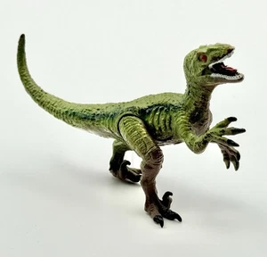 Figura de juguete pequeña velociraptor dinosaurio jurásico 3" nariz a cola - usada - Imagen 1 de 4
