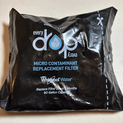 Universal Whirlpool Water Bottle Pitcher Every Drop Micro Contaminant Filter - Image 1 of 4