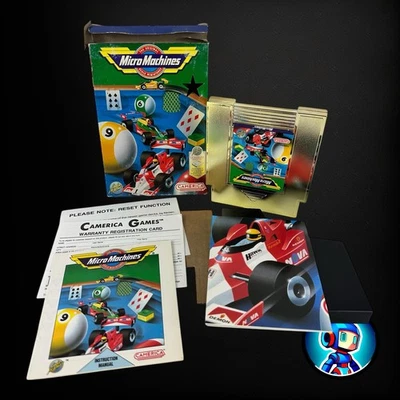 Micro Machines (Nintendo Entertainment System, 1991) NES CIB + Poster Foto 1 de 4