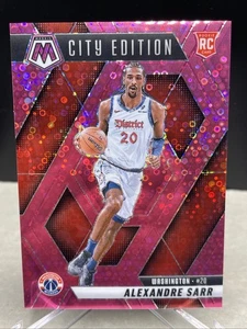 Alexander Sarr 2024-25 Mosaic Fast Break Pink City Edition RC 9/20 - Picture 1 of 2