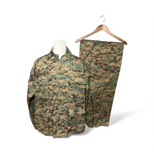 Rothco Ultra Force BDU Camo Set Woodland Digital Large Reg Shirt Pants 36x31 Adj - Picture 1 of 16