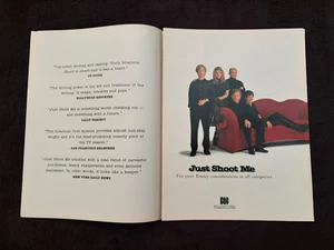 JUST SHOOT ME 1997 Emmy ad cast, David Spade & LITTLE GIRLS IN HÜBSCHEN BOXEN - Bild 1 von 2