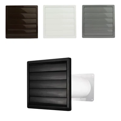 Mauerdurchführung Dunstabzugshaube Mauerkasten Lamellengitter Dunstabzug Abluft - Bild 1 von 4