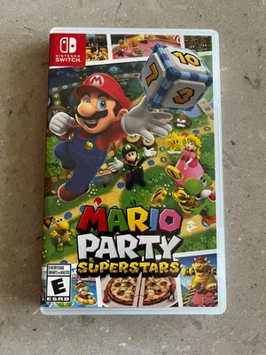 Mario Party Superstars (Nintendo Switch, 2021 - Nintendo) Tested and Works! - Image 1 of 3