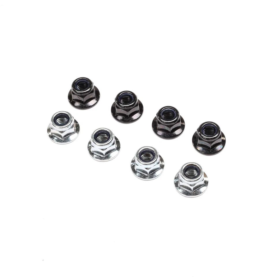 Losi 5mm Lock NutsR&L Threads4ea LOSA6321 Elec Car/Truck Replacement Parts - Image 1 of 1
