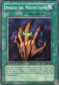 YuGiOh Ring of Magnetism BIP-SP039 Common Spanisch NM 1st - Bild 1 von 2