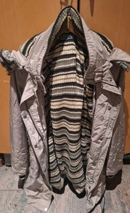 Cinque Mantel Größe M Neuwertig Trenchcoat Design Thema Reaggy Synthetik Top - Bild 1 von 7