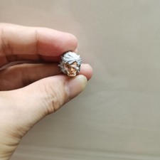 Painted 1/18 Metal Gear Raiden Head Sculpt Man Head For 3.75 Acid Rain Figure