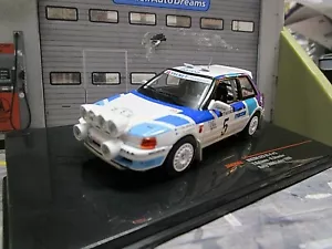 MAZDA 323 GTX taglia A Rally di Finlandia 1000 Laghi Mondiali 1990 #5 Saloni Castro IXO 1:43 - Foto 1 di 4
