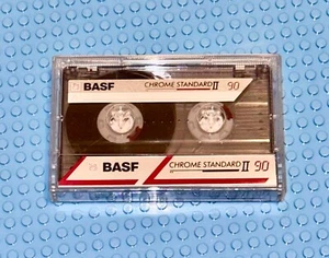 BASF CHROME STANDARD II 90 TYPE II BLANK CASSETTE TAPE (1) (NEW) - Picture 1 of 5